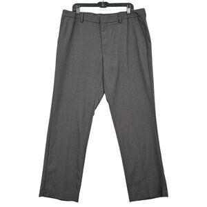 Kenneth Cole New York‎ Charcoal Gray Belt Loops Straight Leg Dress Pants 36 x 30